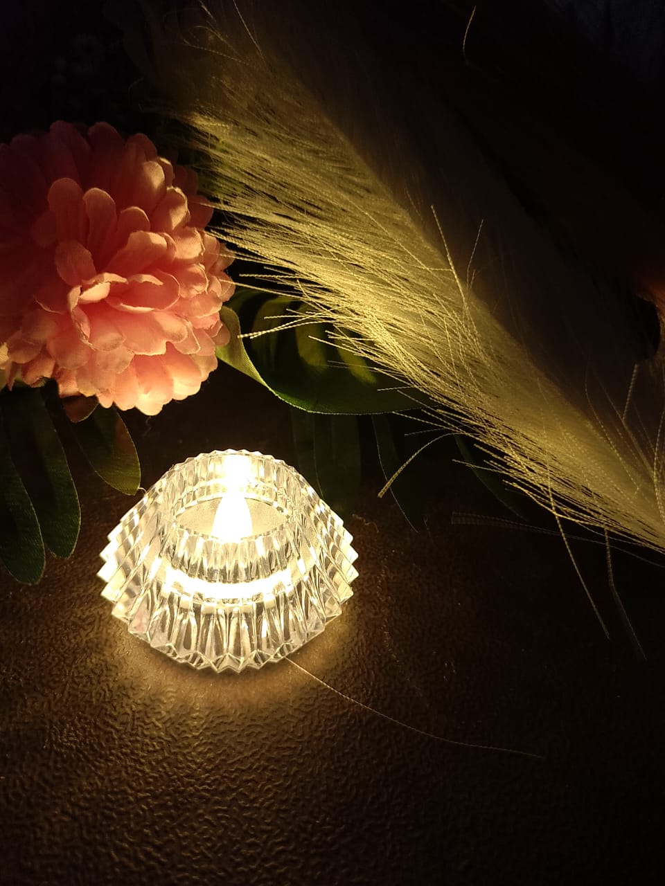 Eco-Friendly Plastic LED Diya Set