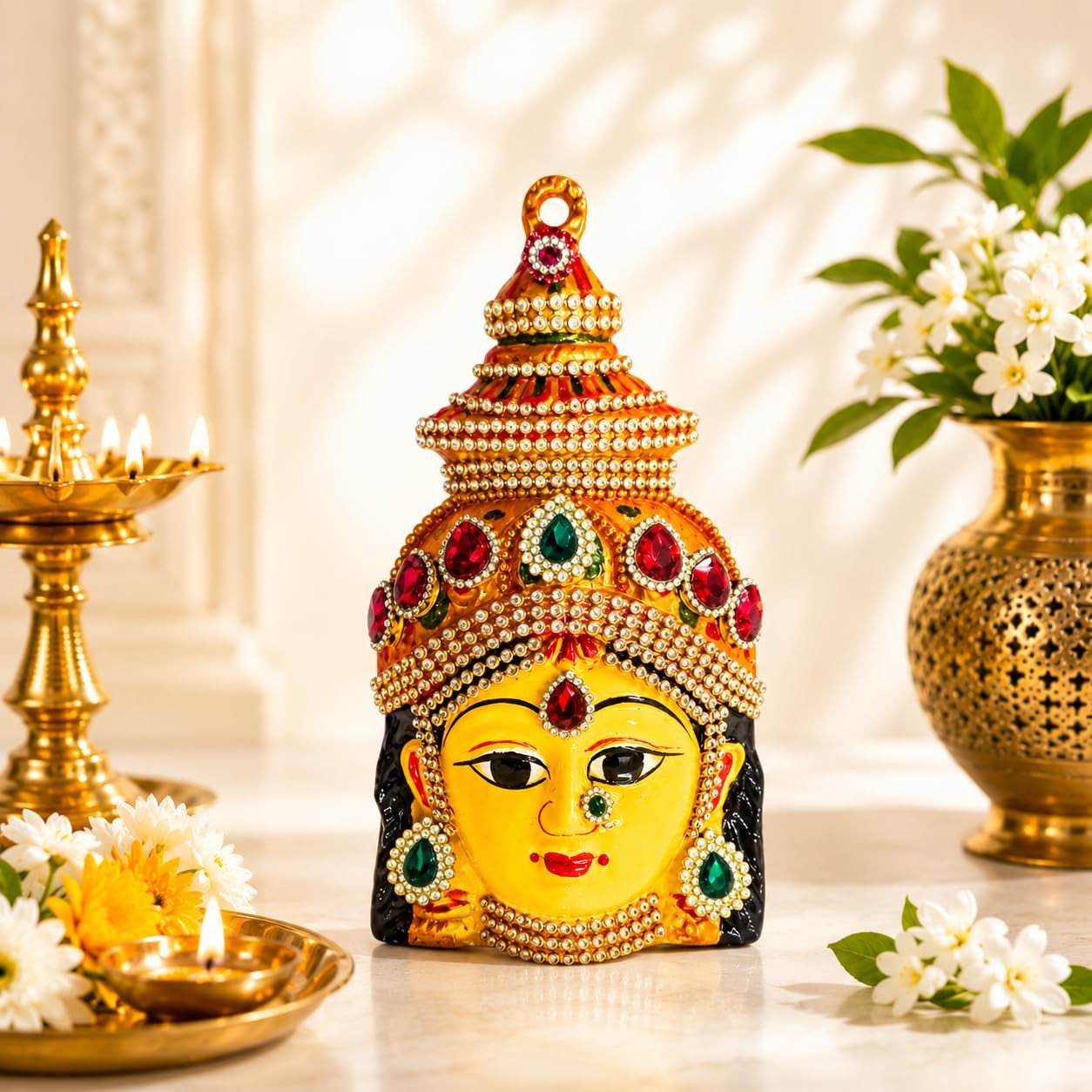 Varalakshmi Idol Face